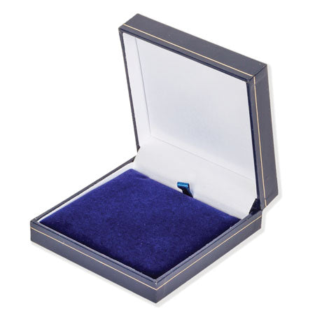 Tresor Paris 10mm Blue Agate Round Stretchy Bracelet