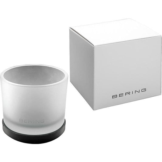 Bering Watch Titanium Blue Men's Mesh Bracelet 11937-078