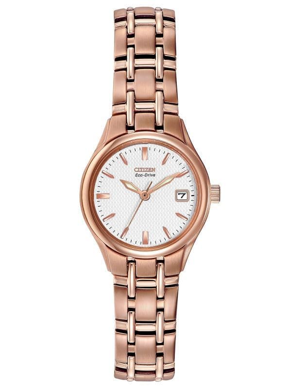 EW1263-52A Citizen Rose Gold Watch Stainless Steel Eco-drive