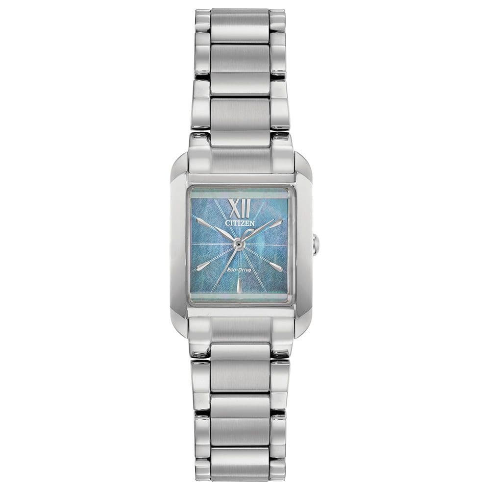 Citizen eco drive women's watch square face sale