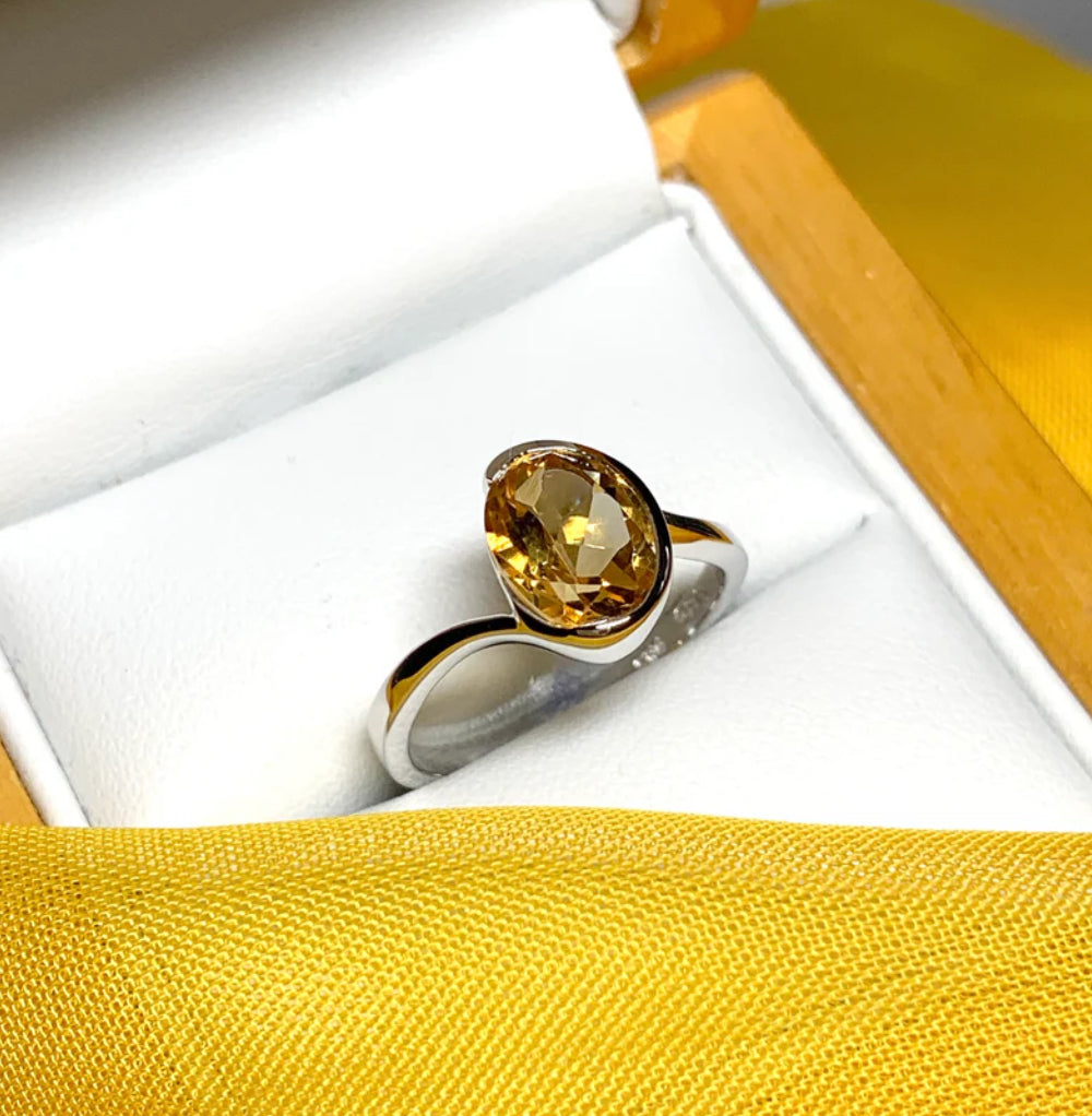 Citrine Rings