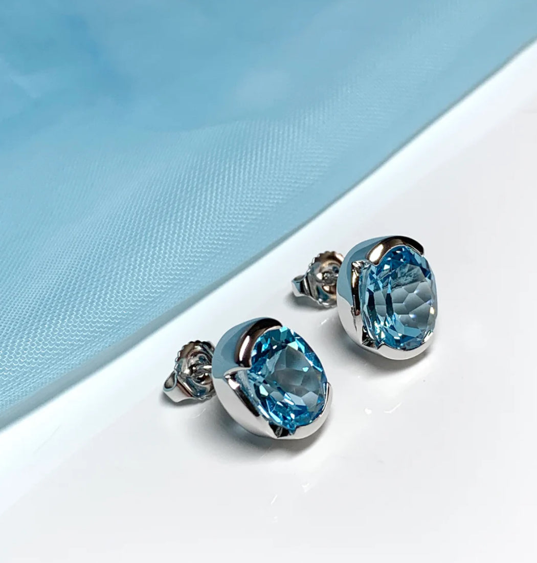 Topaz earrings