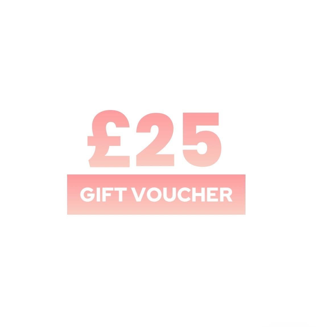 25.00 Gift Vouchers