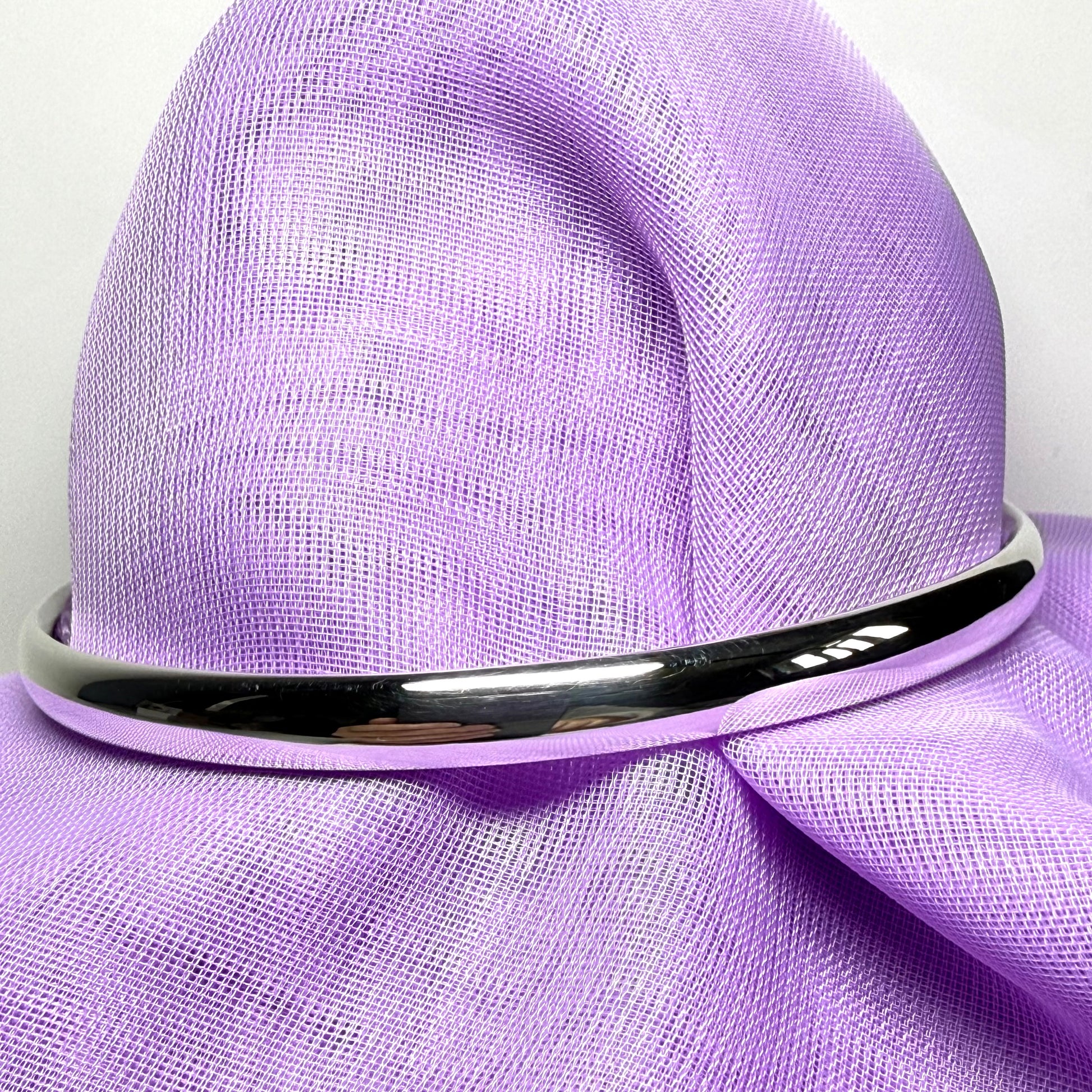 5.5 mm rounded plain sterling silver polished bangle