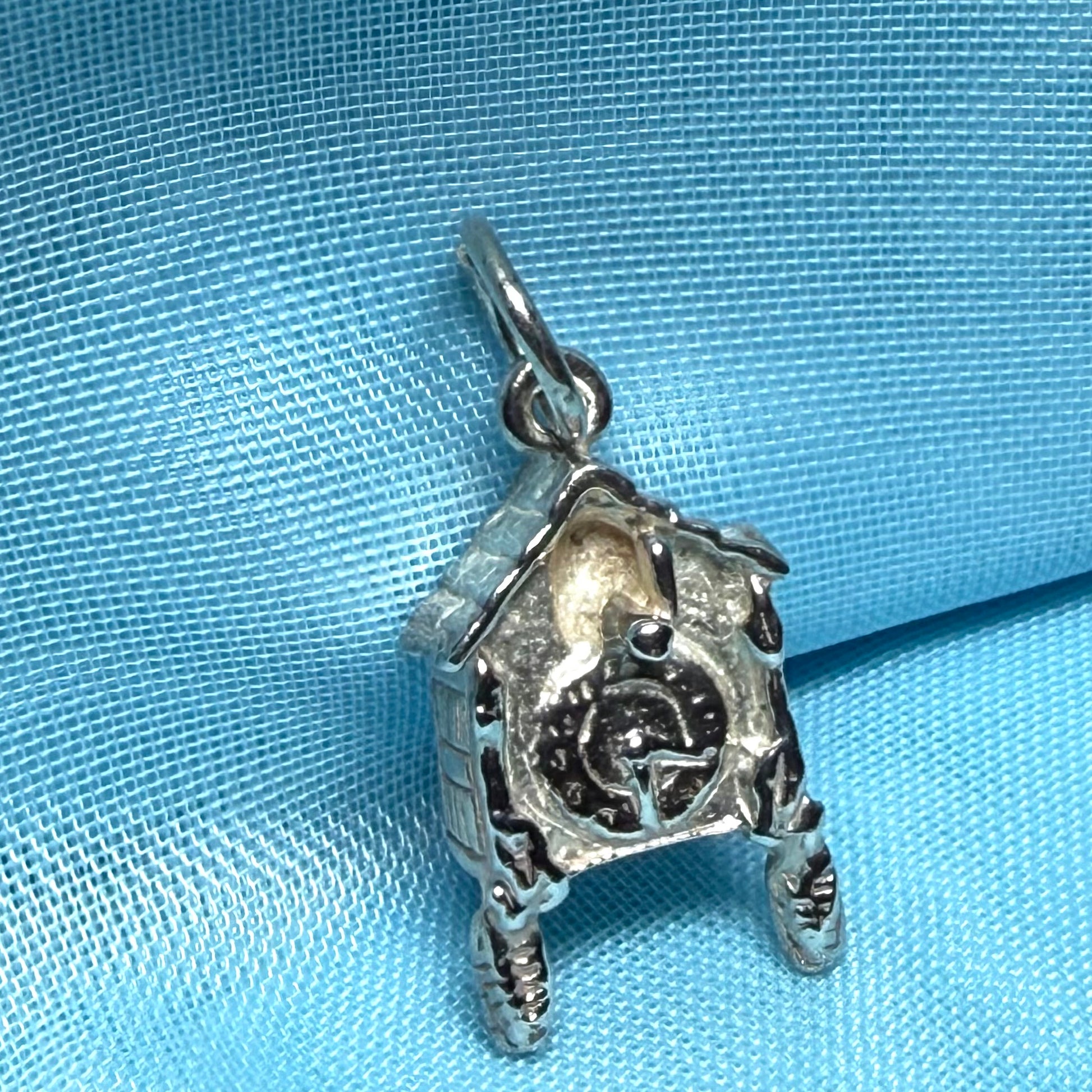 Cuckoo Clock Solid Sterling Silver Charm
