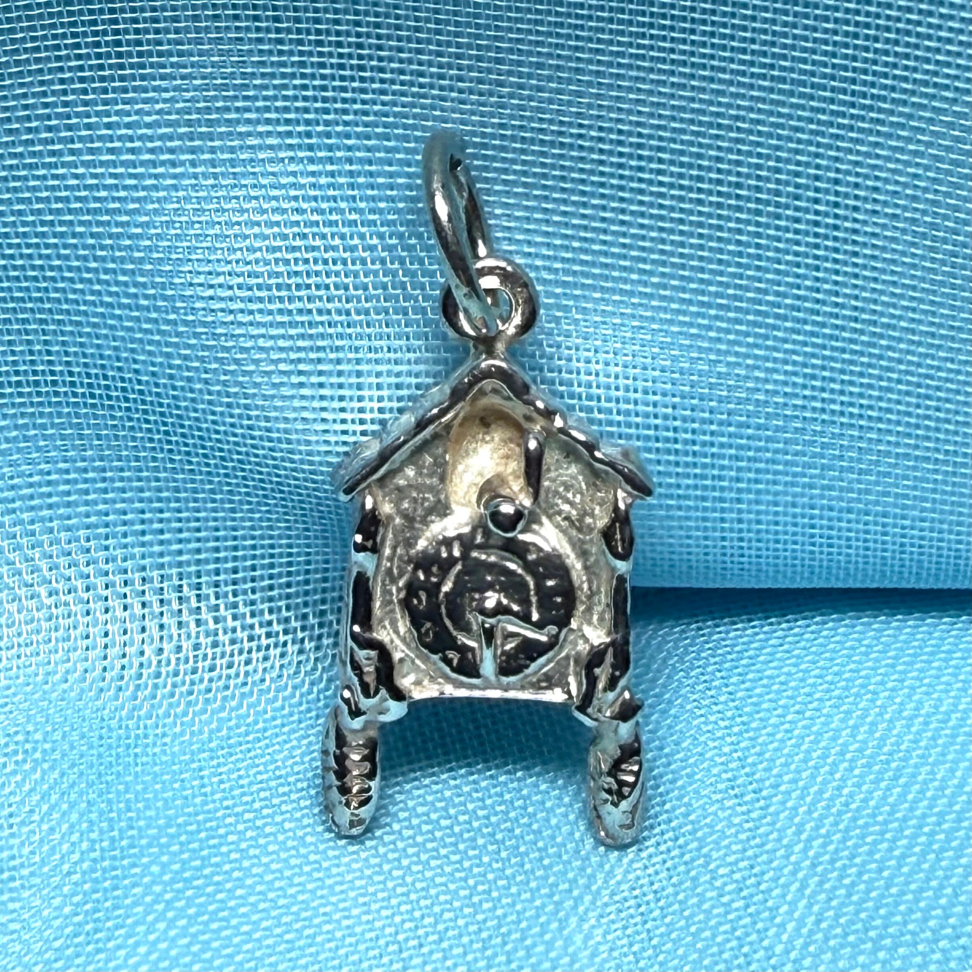 Cuckoo Clock Solid Sterling Silver Charm