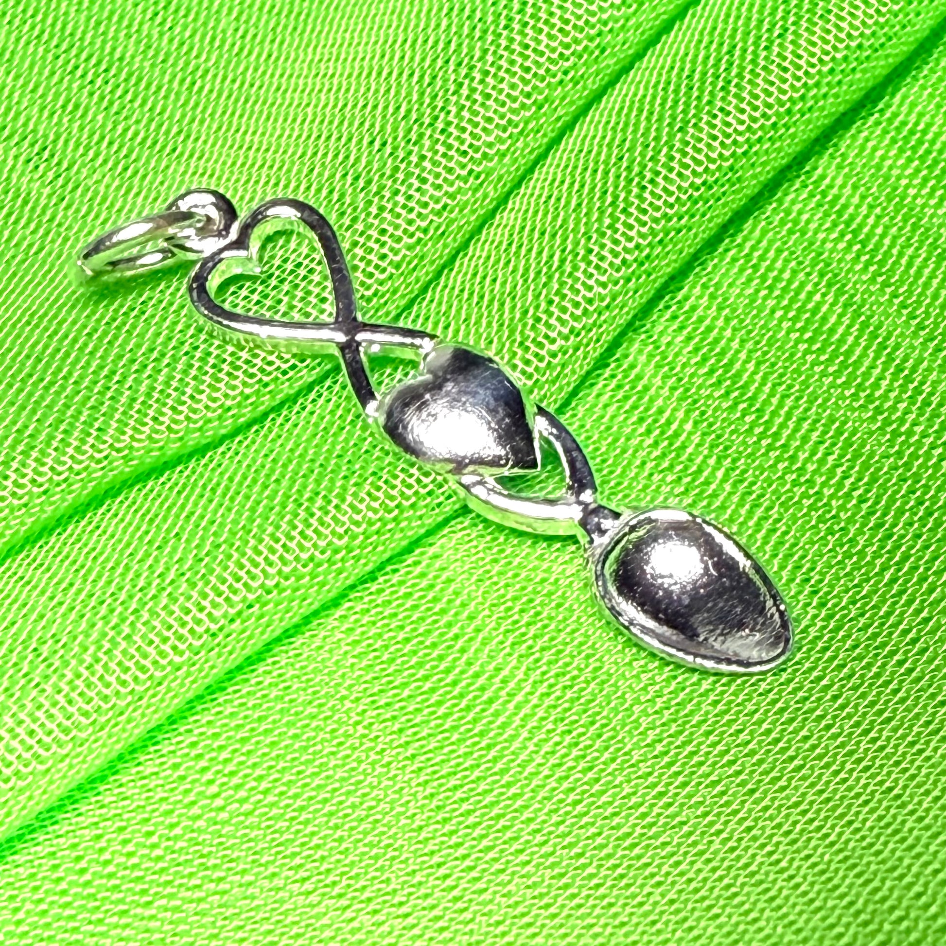 Love Spoon Necklace Sterling Silver Charm