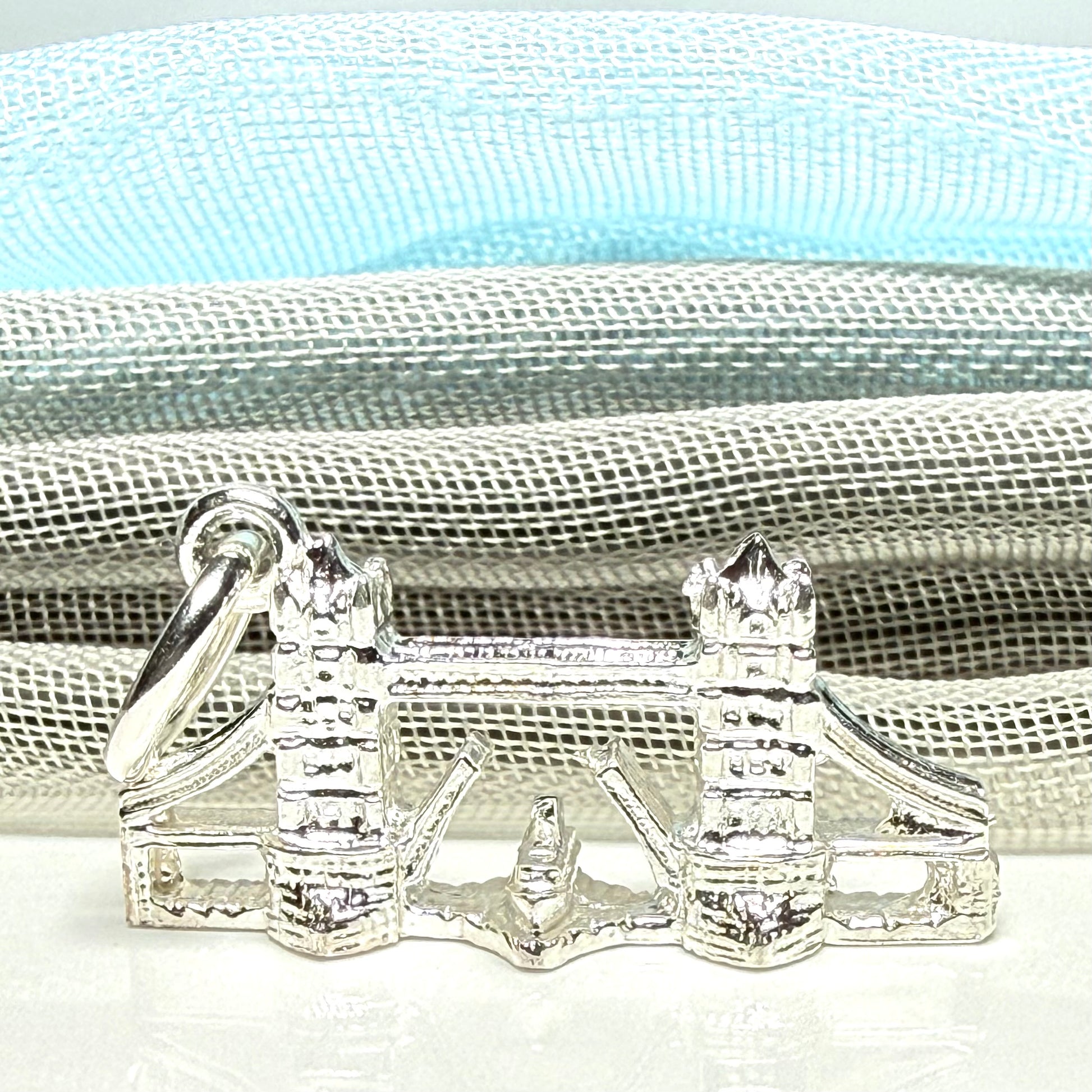 Tower Bridge London Charm Sterling Silver