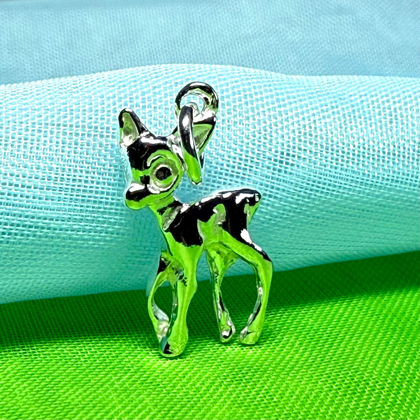 Bambi Charm Sterling Silver