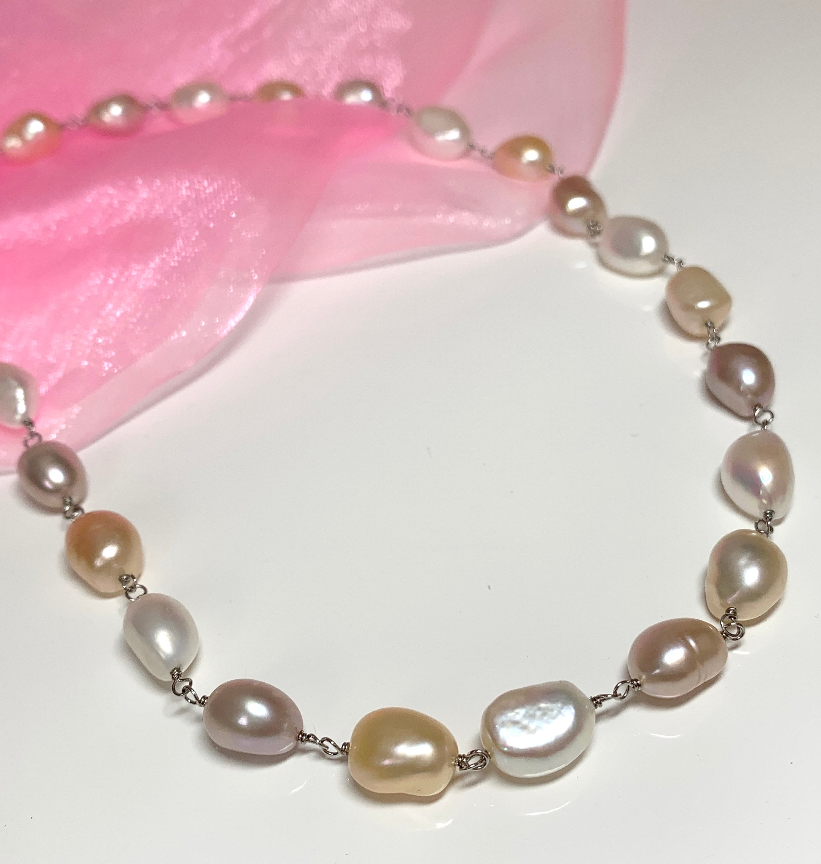 Cultured on sale Pearl Necklace