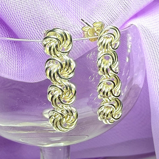 Drop Rope Earrings