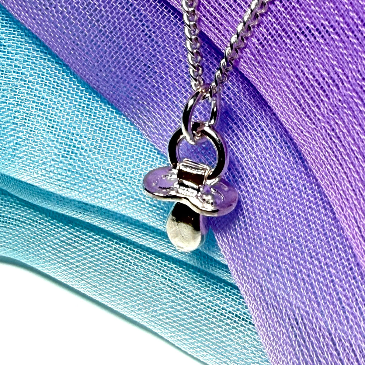 Dummy Charm Sterling Silver Necklace Pendant