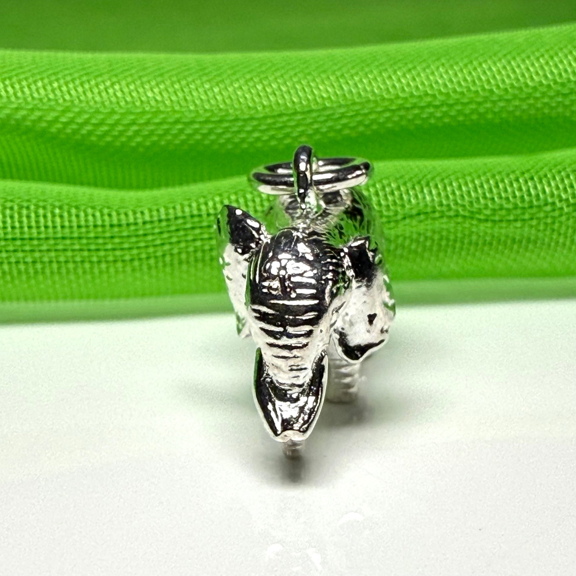 Elephant Charm Sterling Silver Charm