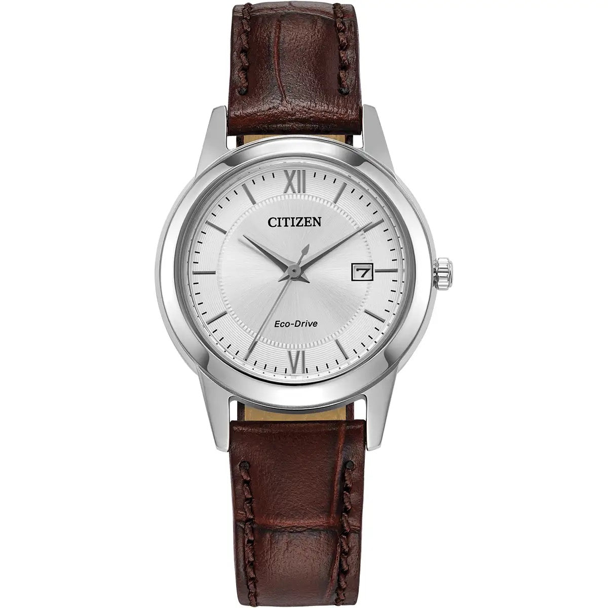 FE1087-28A Citizen Watch Stainless Steel Eco-Drive Ladies Strap