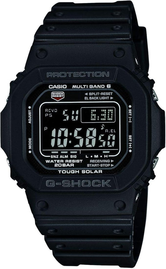 GW-M5610-1BER Casio Watch G Shock Men's Black Rubber Strap Digital