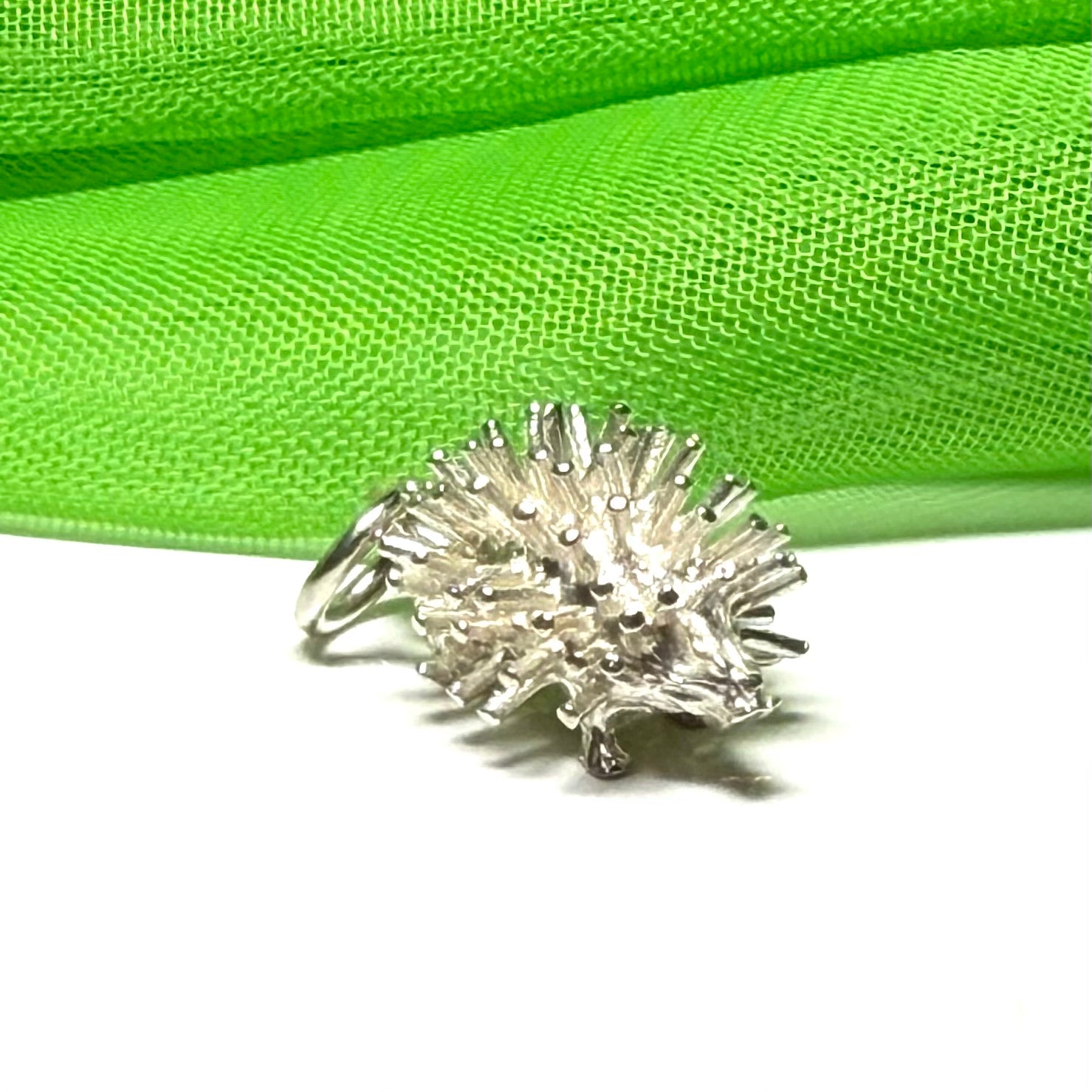 Hedgehog Charm Sterling Silver Charm