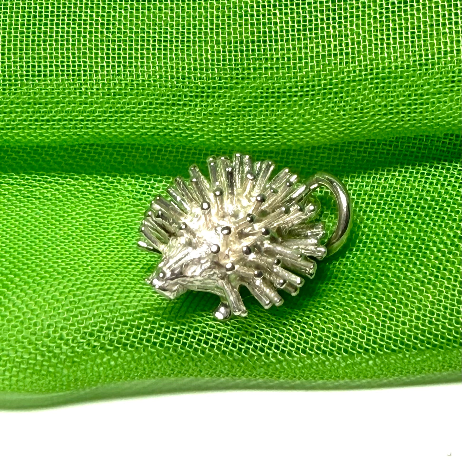 Hedgehog Charm Sterling Silver Charm