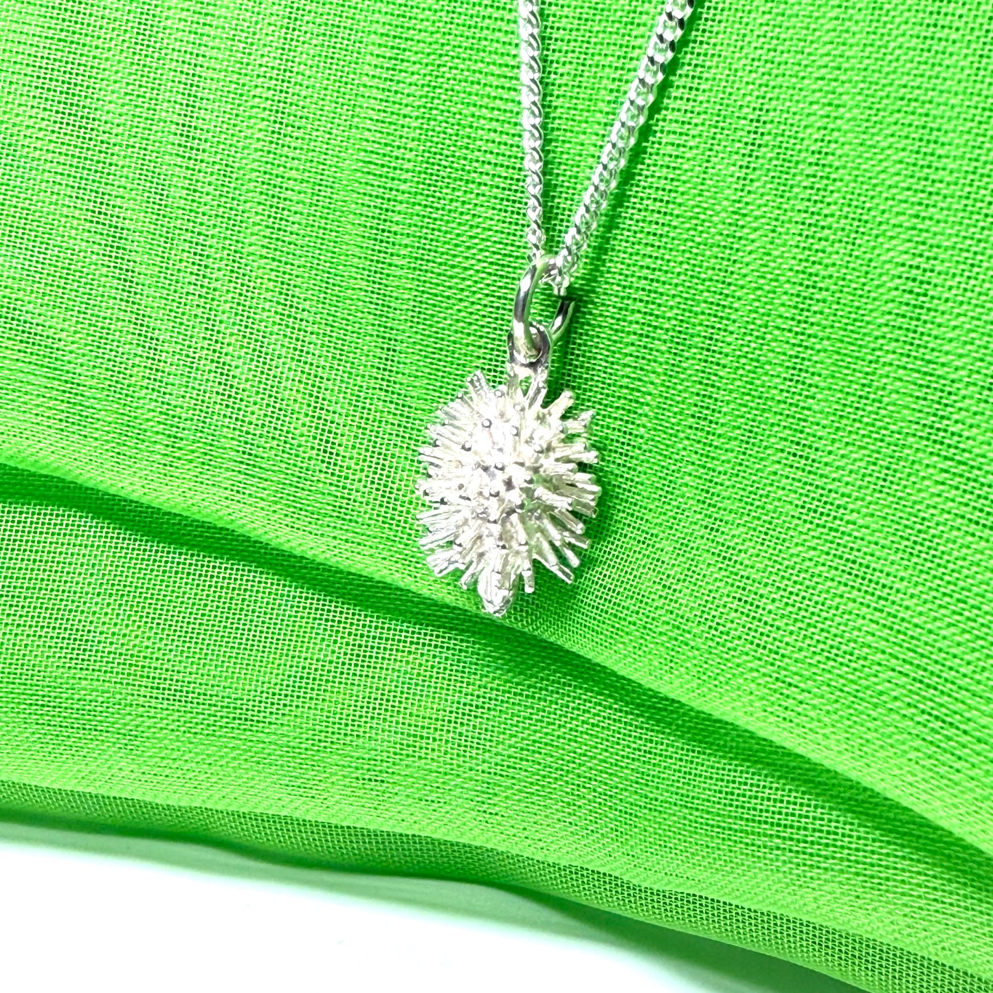 Hedgehog Necklace Sterling Silver Pendant