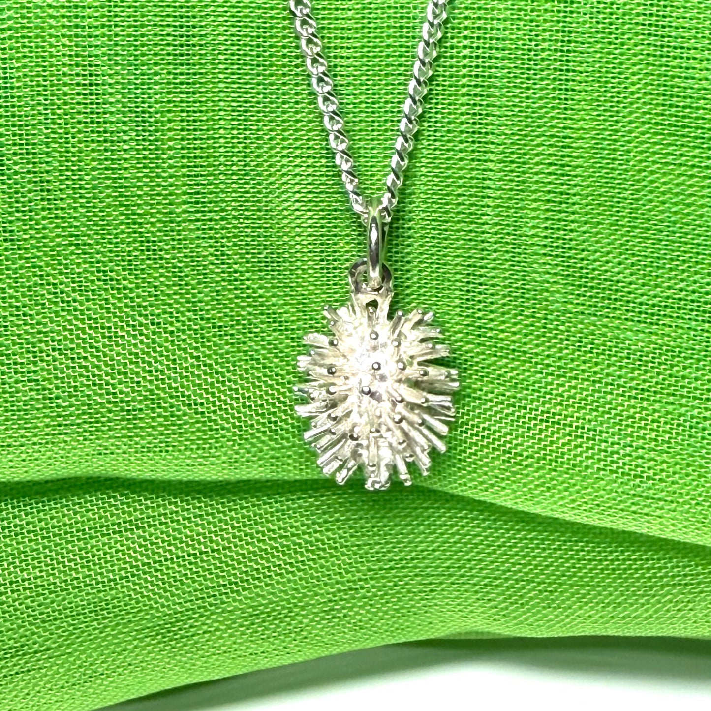 Hedgehog Necklace Sterling Silver Pendant