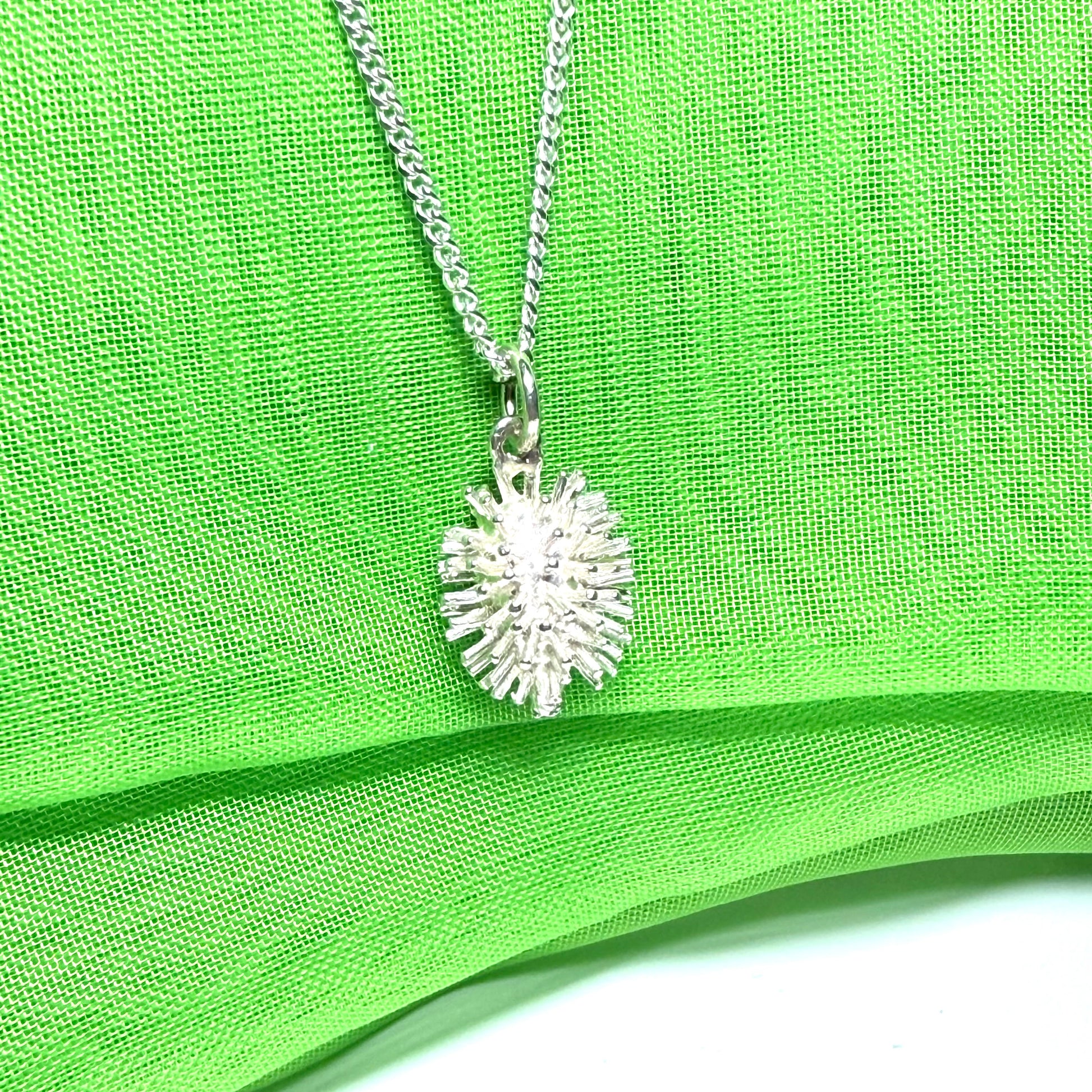 Hedgehog Necklace Sterling Silver Pendant