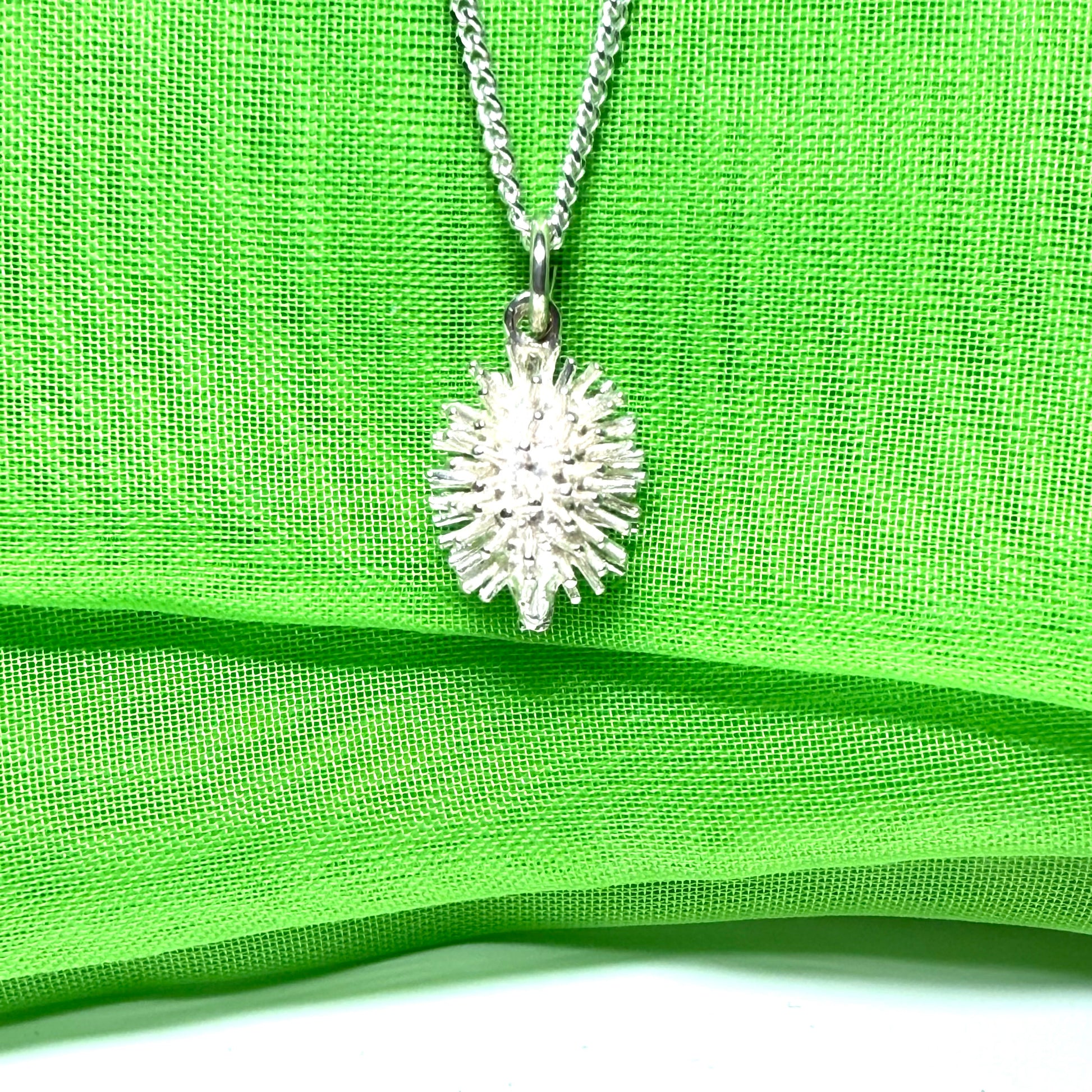 Hedgehog Necklace Sterling Silver Pendant