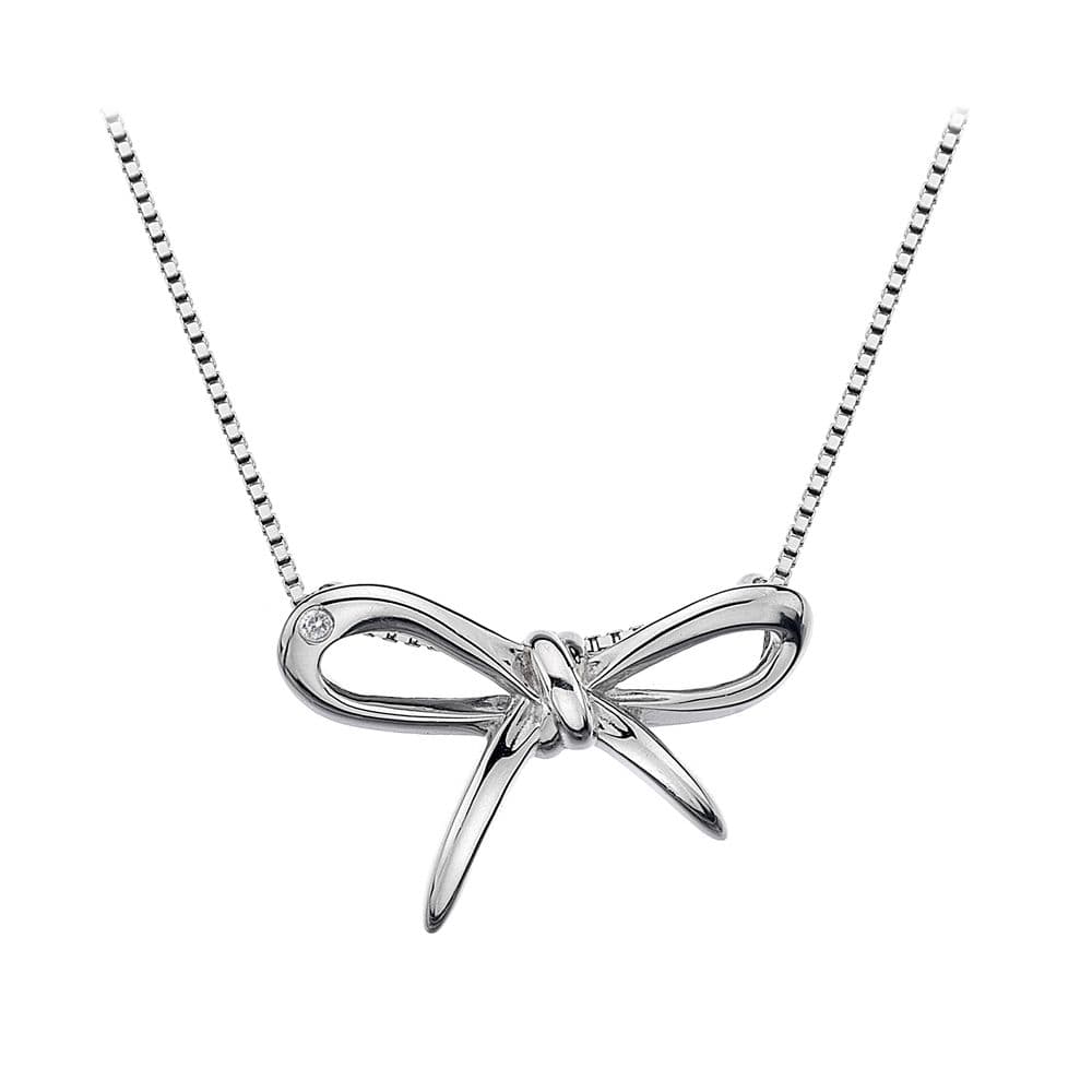 Hot Diamonds Sterling Silver Flourish necklace DP471