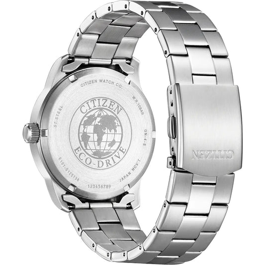 BM8550-81A Citizen Watch Stainless Steel Eco-Drive Mens Bracelet