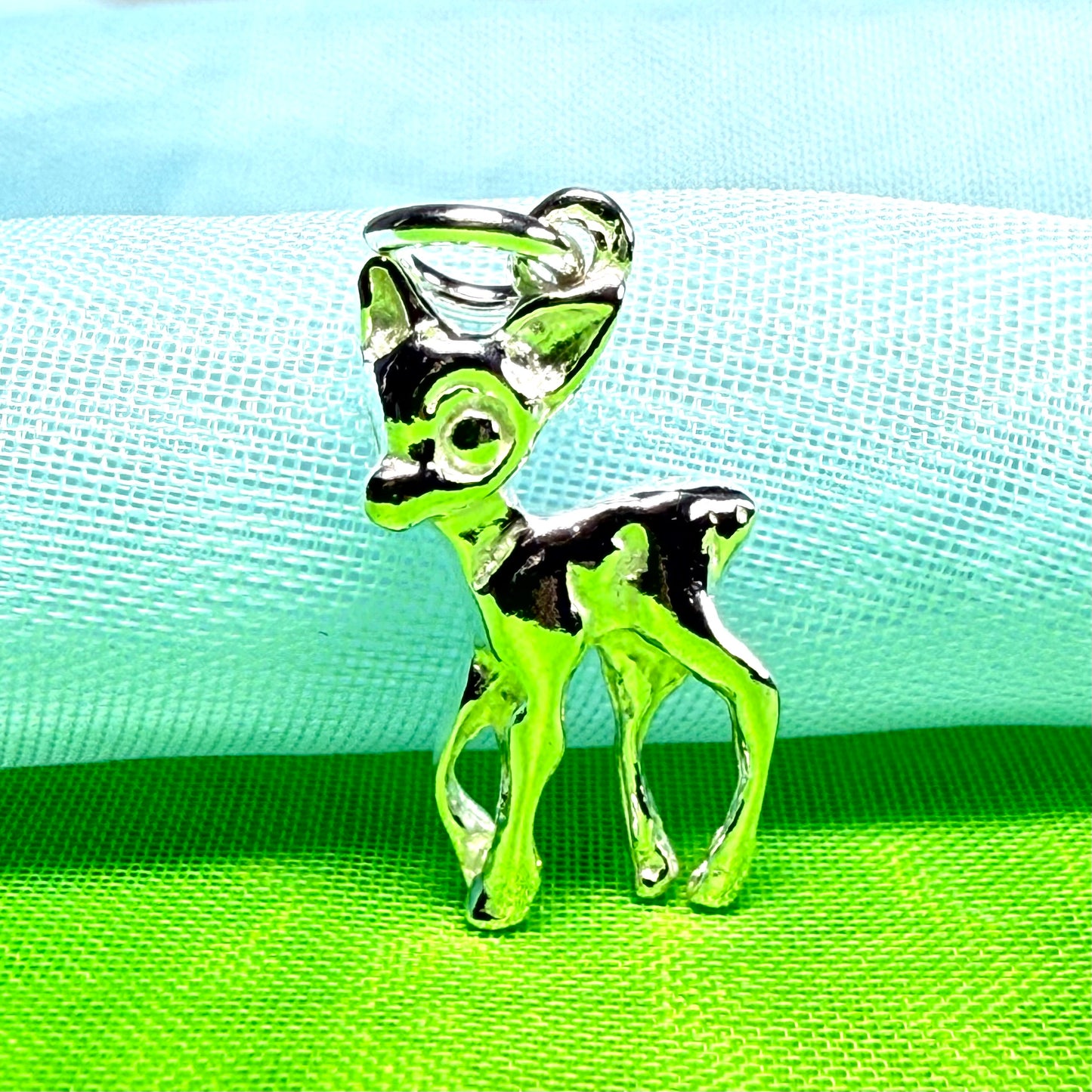 Bambi Charm Sterling Silver