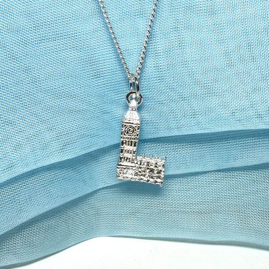 Men’s necklace Big Ben London solid sterling silver
