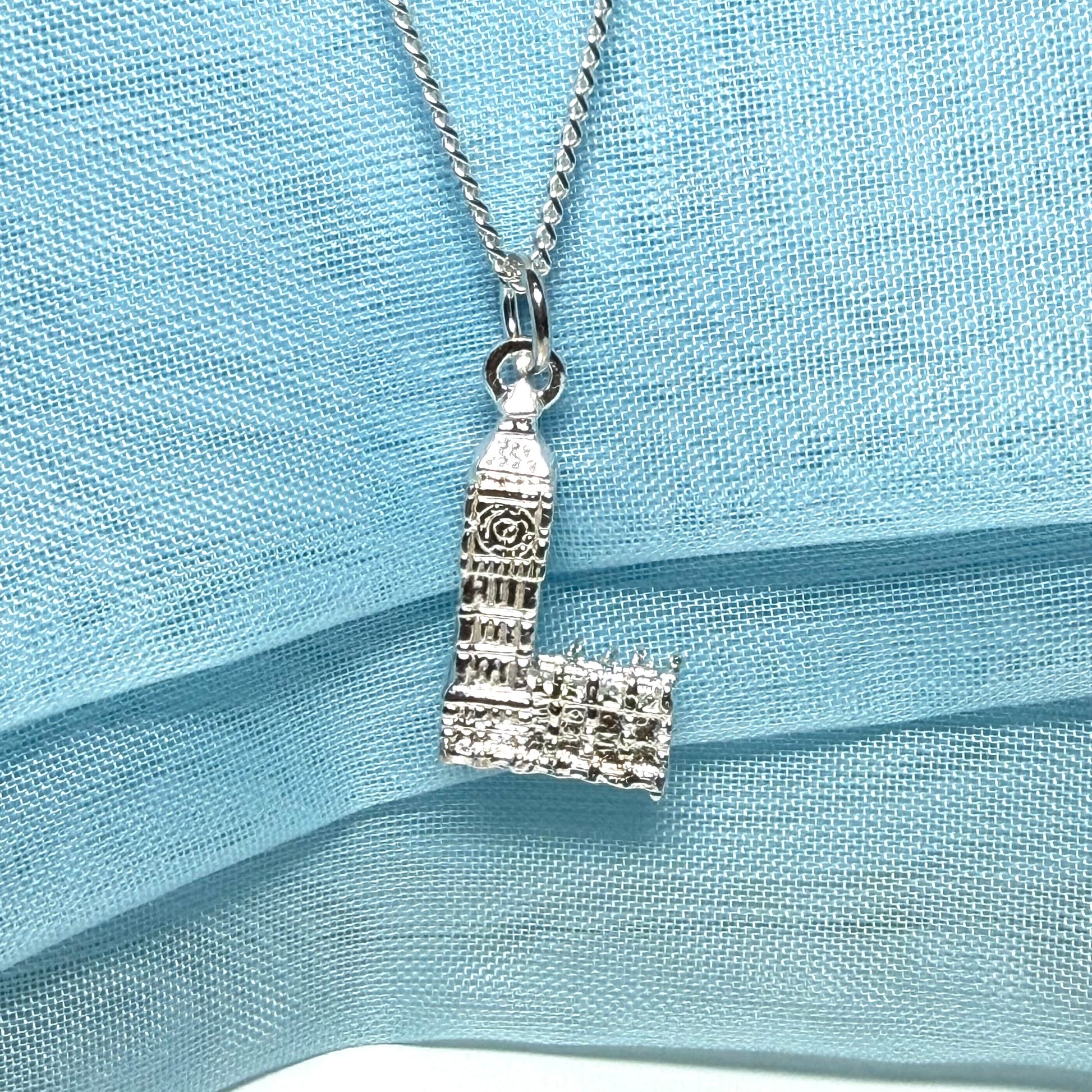 Men’s necklace Big Ben London solid sterling silver