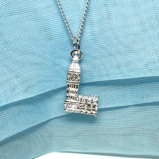Men’s necklace Big Ben London solid sterling silver