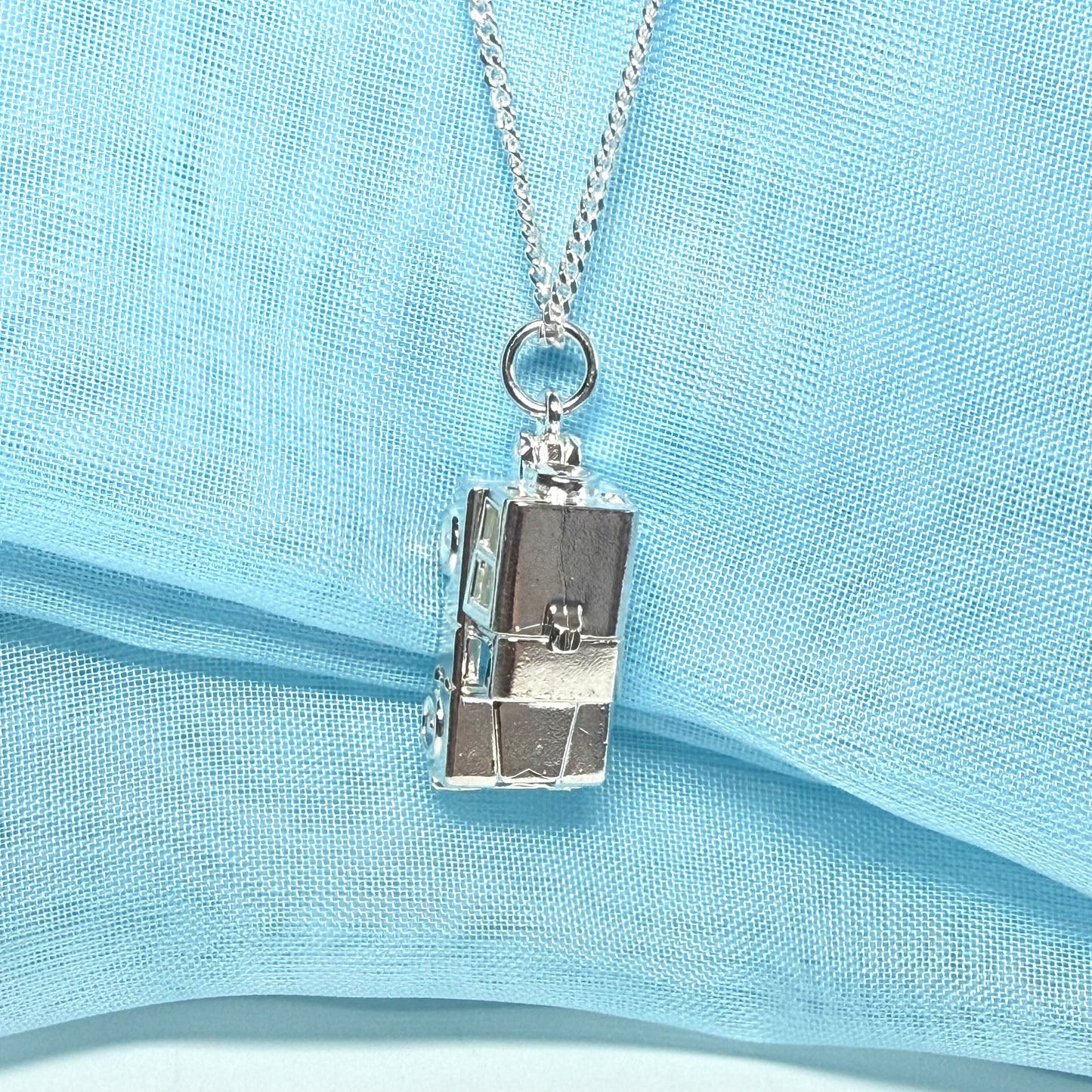 Men’s necklace Land Rover solid sterling silver with chain