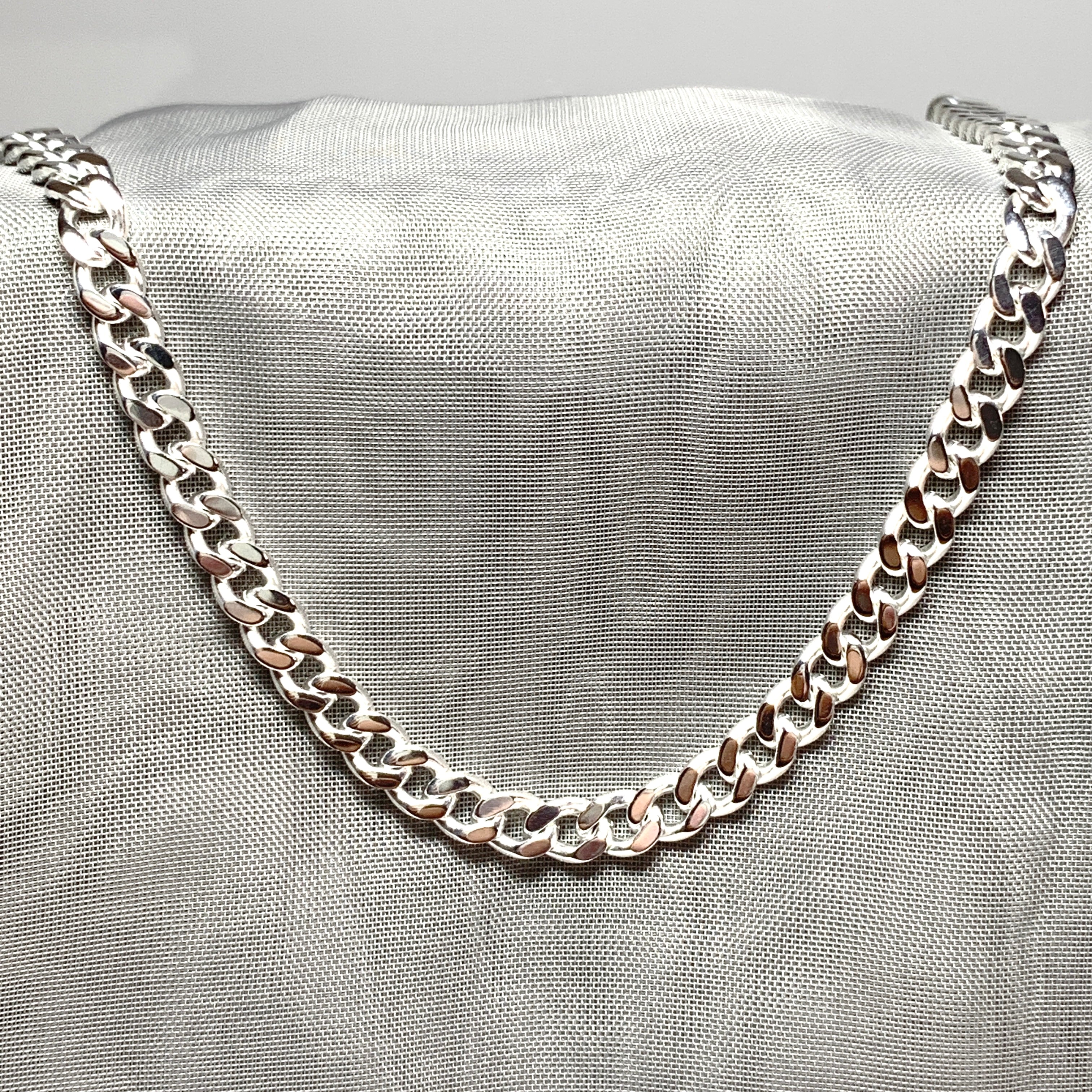 Sterling silver diamond hot sale cut necklace