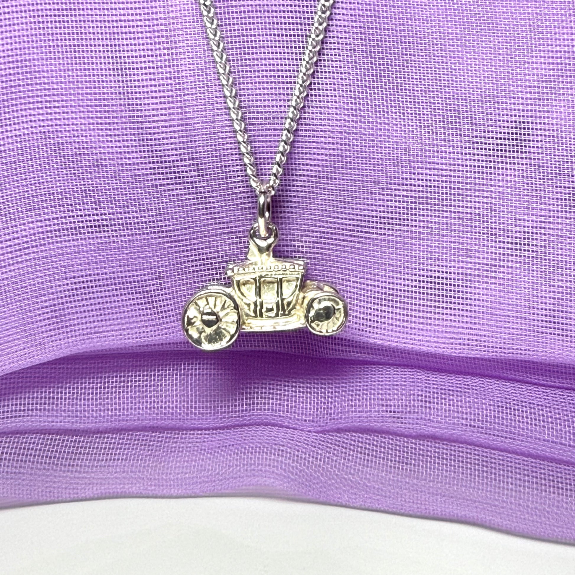 Necklace King And Queens Stage Coach Sterling Silver