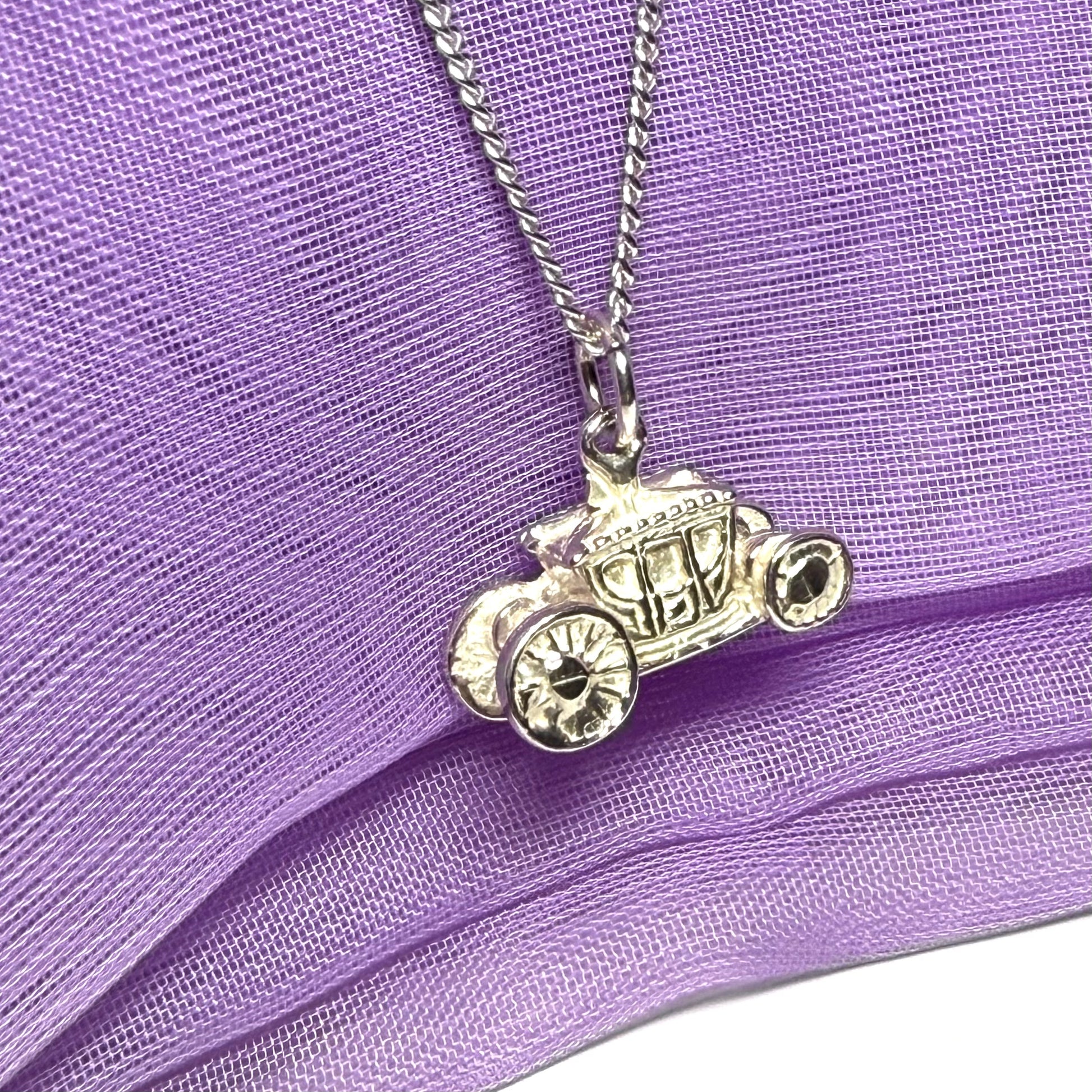 Necklace King And Queens Stage Coach Sterling Silver