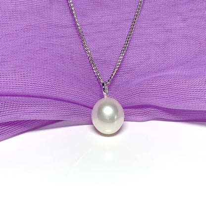 Real freshwater pearl necklace pendant