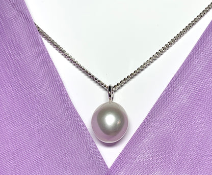 Real freshwater pearl necklace pendant