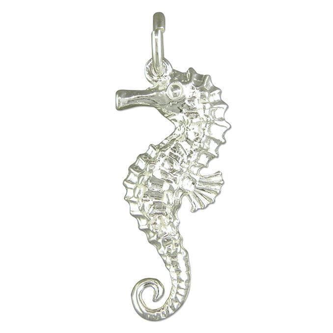 Seahorse Necklace Pendant Sterling Silver Including Chain