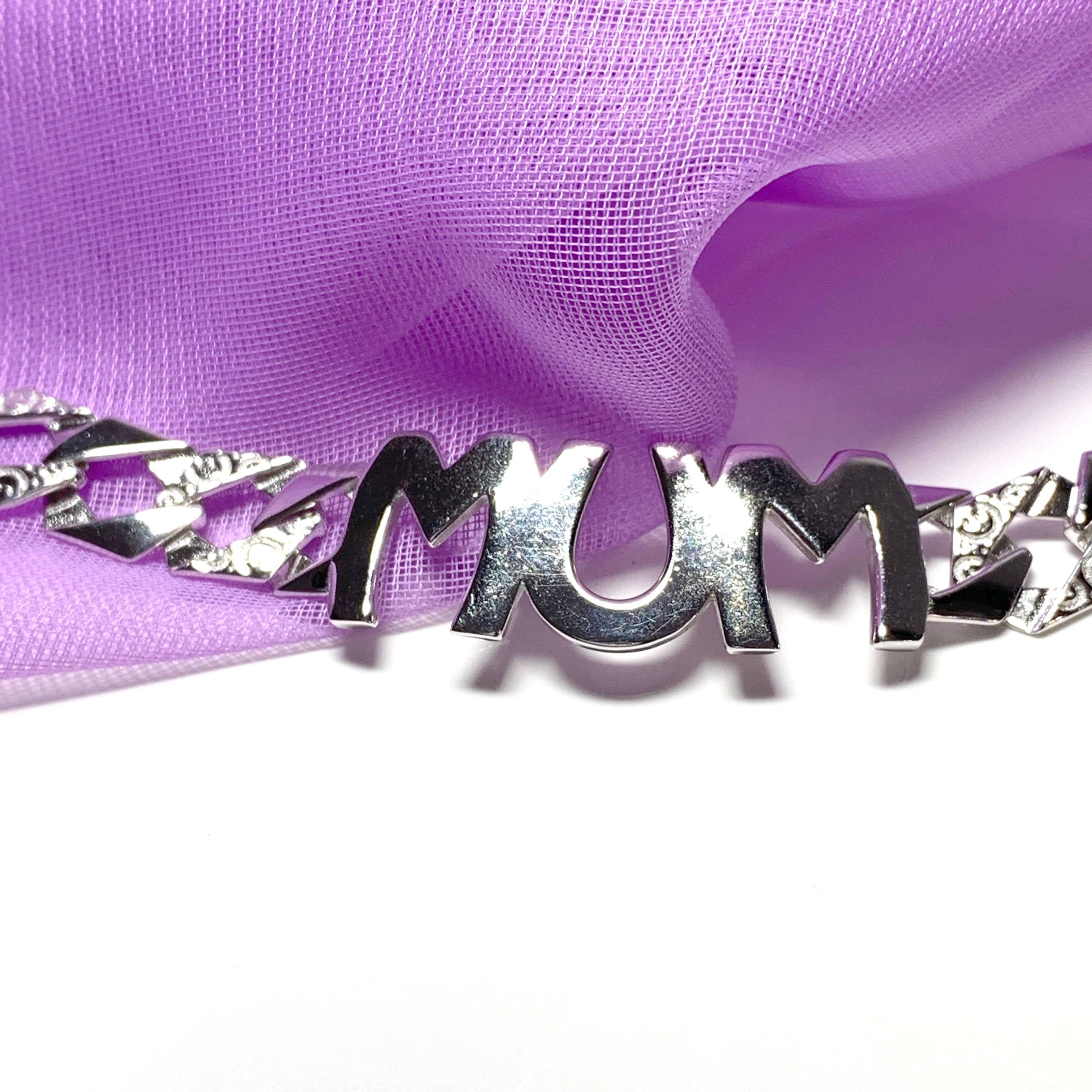 Silver on sale mom bracelet