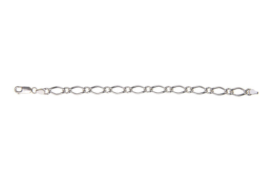 Sterling Silver Fancy Linked Bracelet