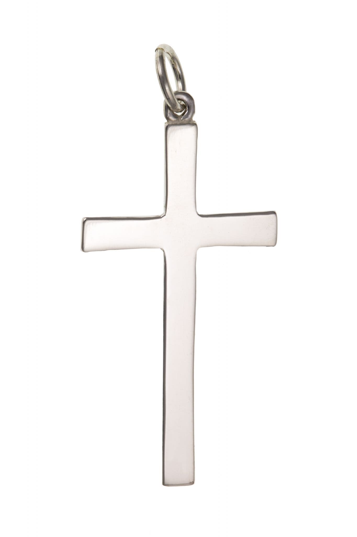 Sterling Silver Plain Cross