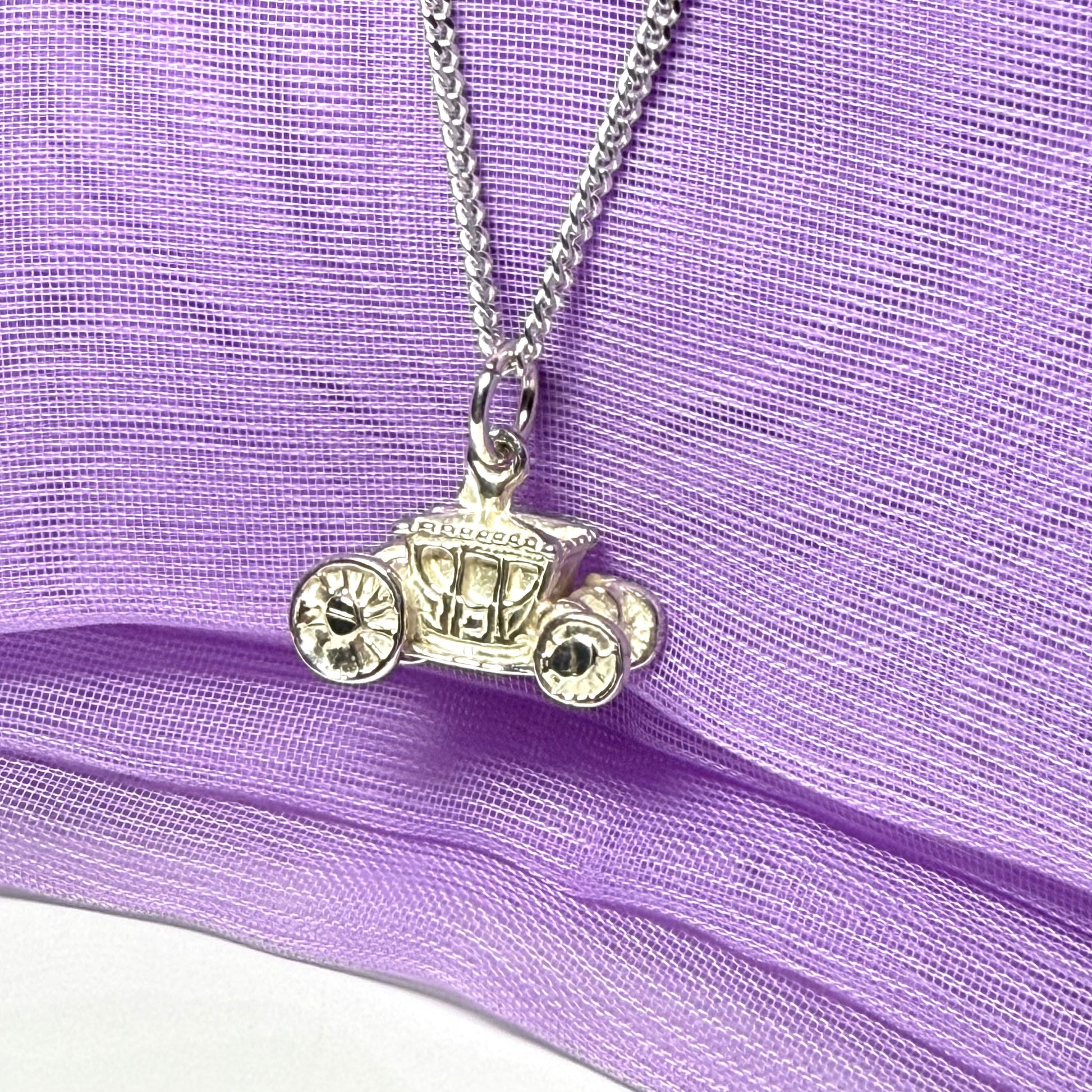 Necklace King And Queens Stage Coach Sterling Silver