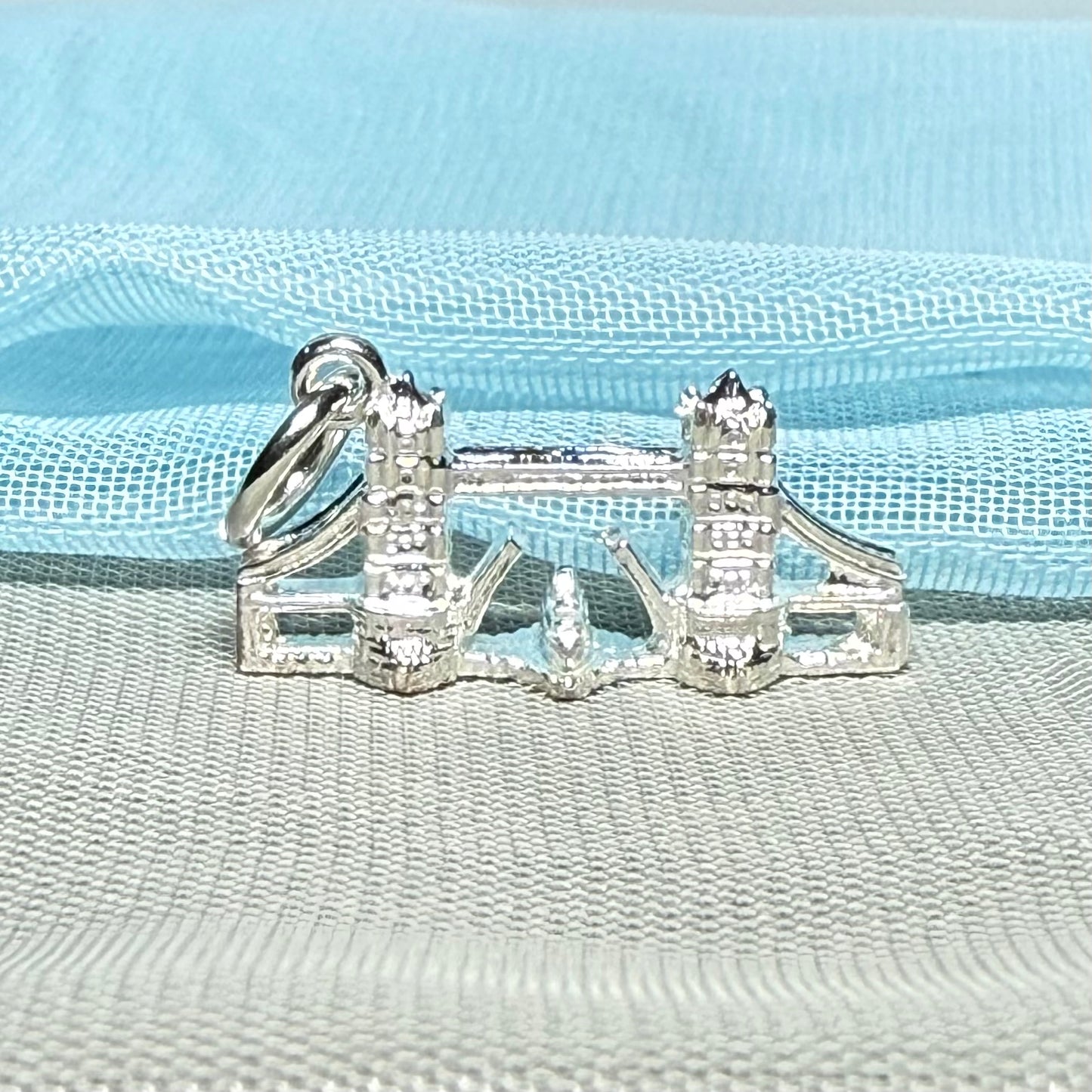 Tower Bridge London Charm Sterling Silver