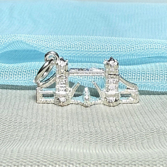 Tower Bridge London Charm Sterling Silver
