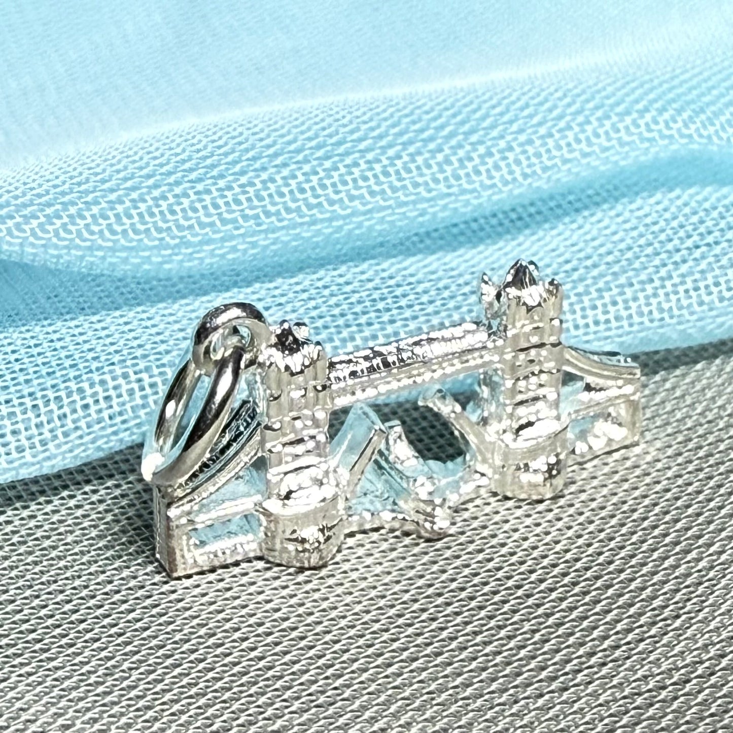 Tower Bridge London Charm Sterling Silver