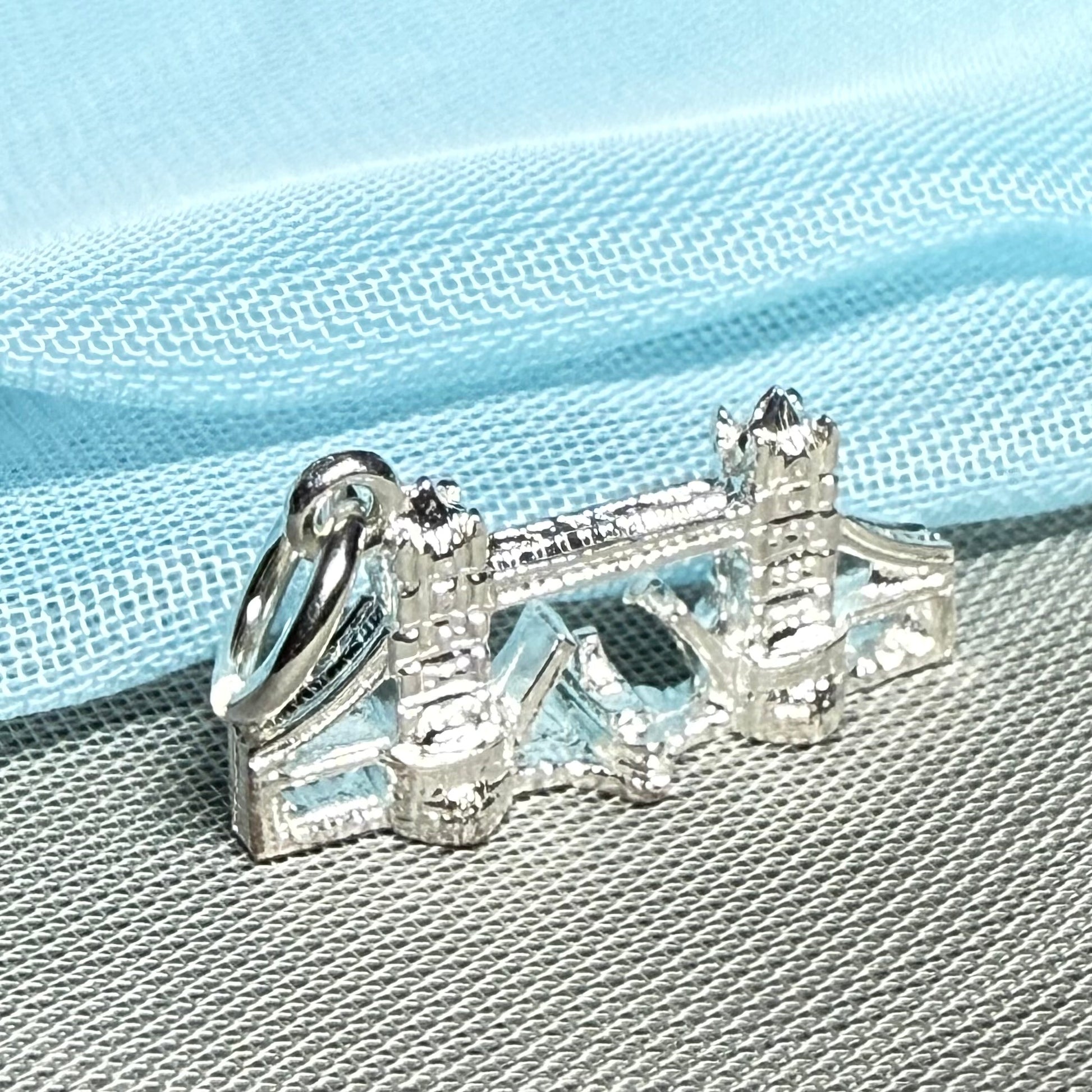 Tower Bridge London Charm Sterling Silver