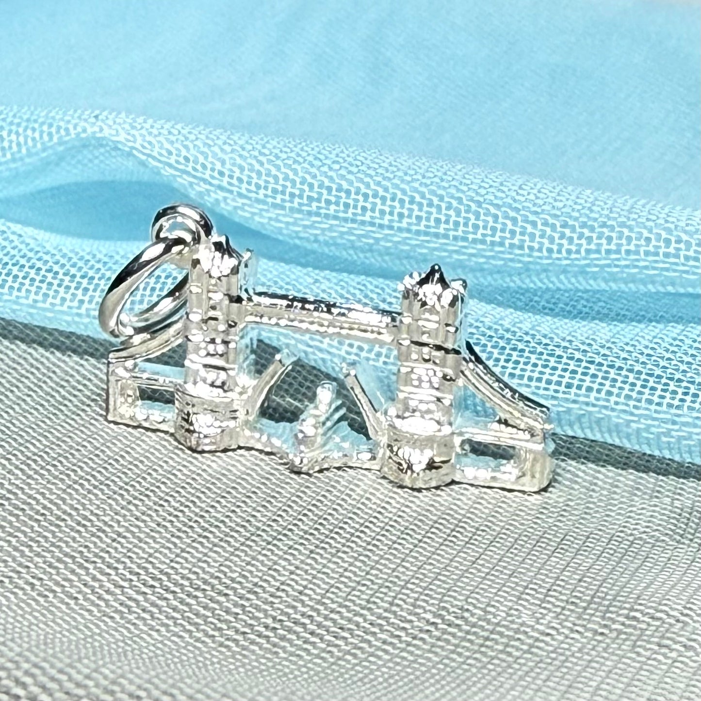 Tower Bridge London Charm Sterling Silver