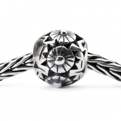 Trollbeads Silver Ornamental Flower