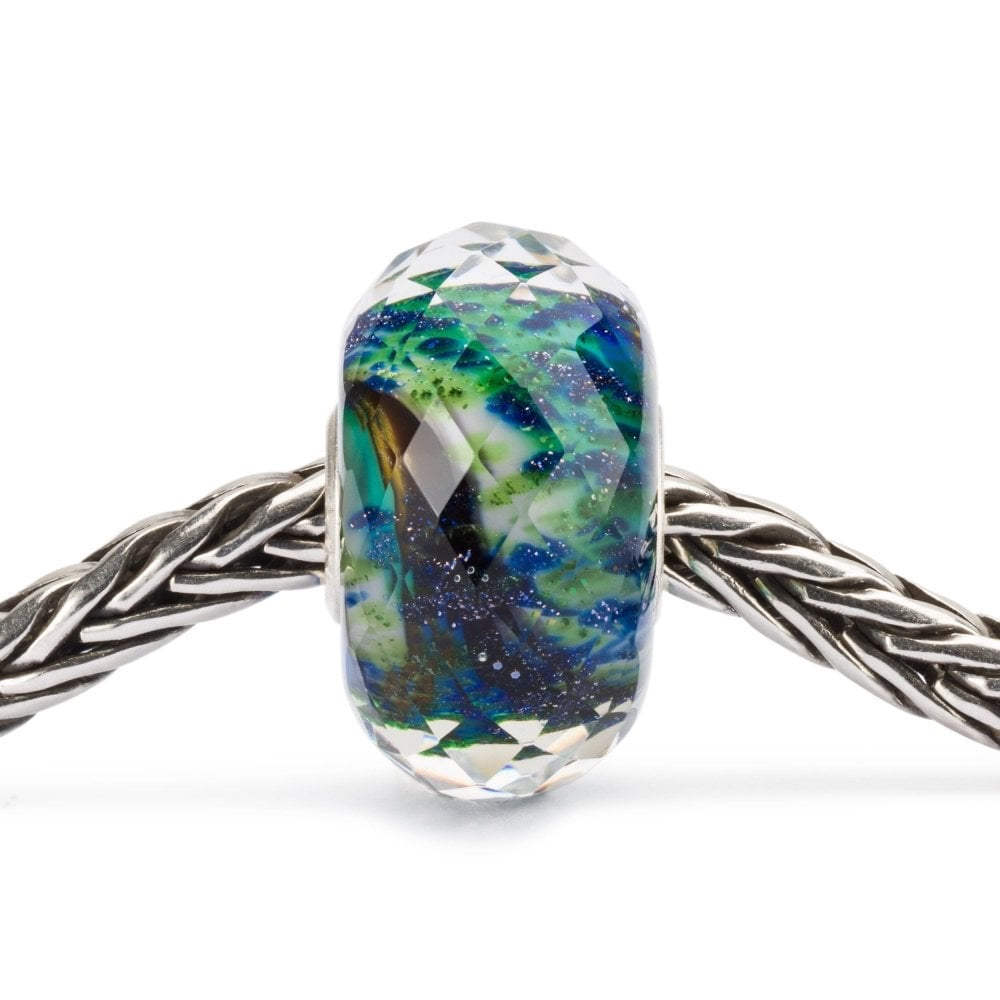 Trollbeads Glass Perception Sterling Silver TGBLE-30059 on bracelet