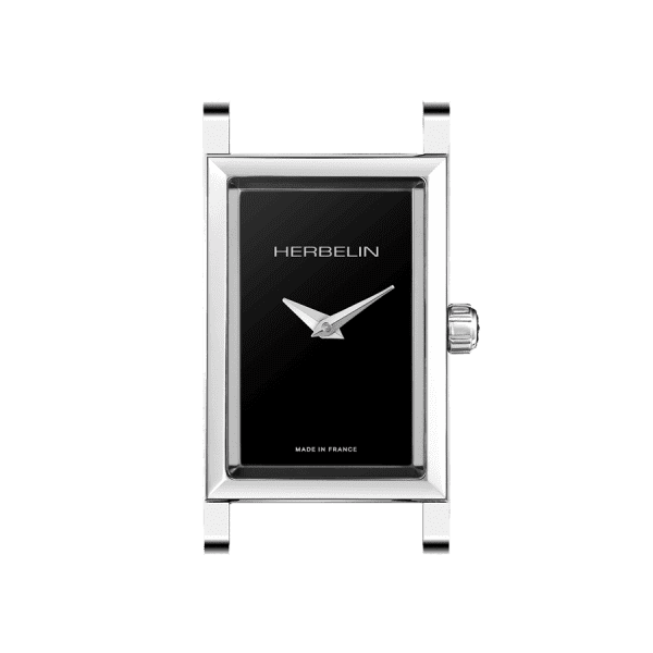 Antares H.17444/AP04 Herbelin Ladies Stainless Steel Black Rectangle Watch